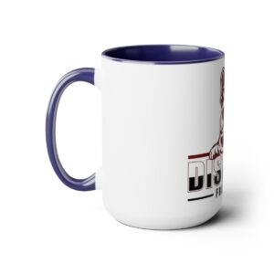 Two-Tone Coffee Mugs, 15oz