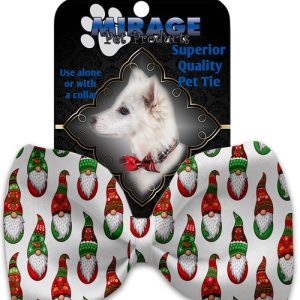 Mirage Pet Products 1400-BT Santa Gnomes Pet Bow Tie
