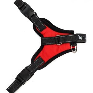 Adjustable Dog Chest Harness With Optional Accessories